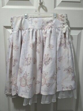 LIZ LISA Stripe Rose Skirt